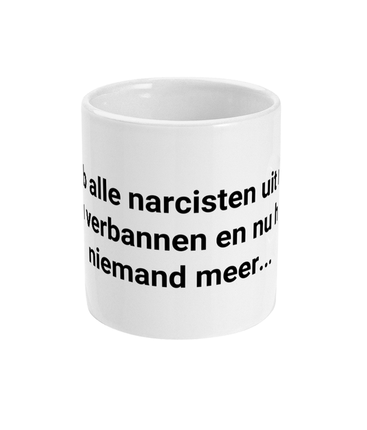 Ik heb alle narcisten uit mijn leven verbannen en nu heb ik niemand meer...