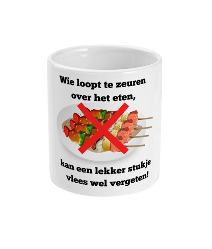 Wie loopt te zeuren over het eten