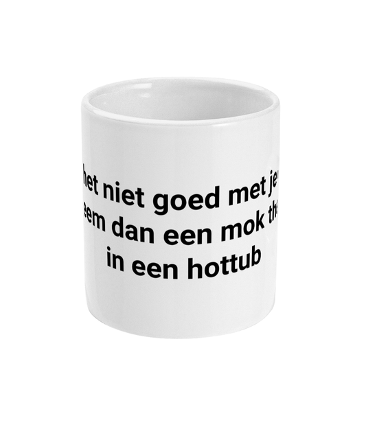 Gaat het niet goed met je club? Neem dan een mok thee in een hottub