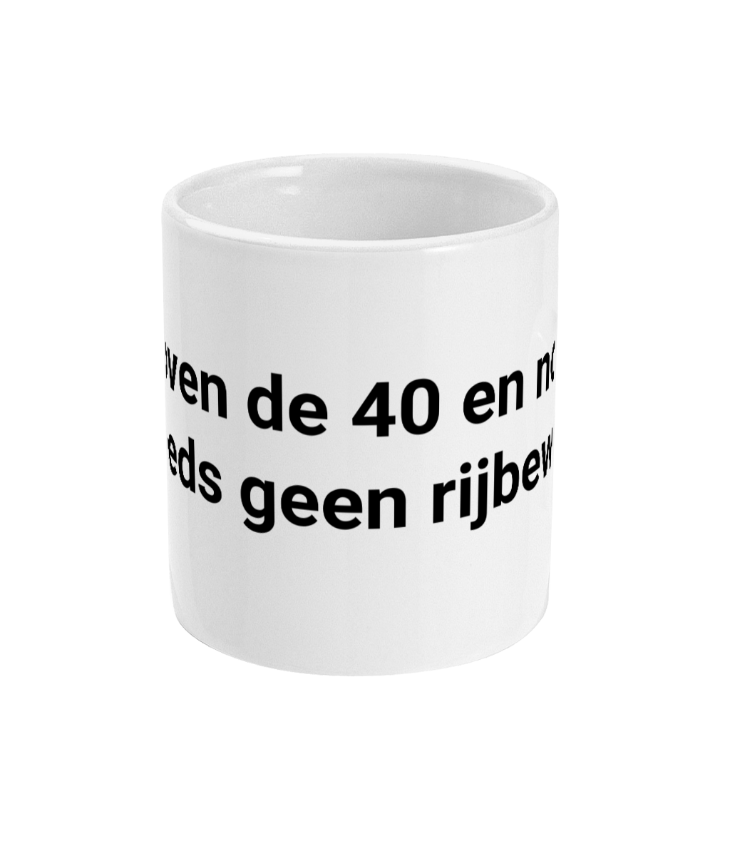 Boven de 40 en nog steeds geen rijbewijs