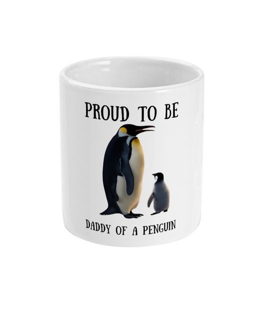 Proud to be daddy of a penguin