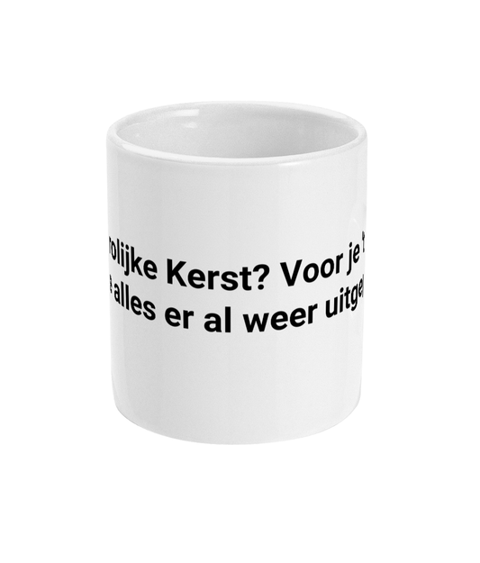 Een vrolijke Kerst? Voor je 't weet heb je alles er al weer uitgeperst!