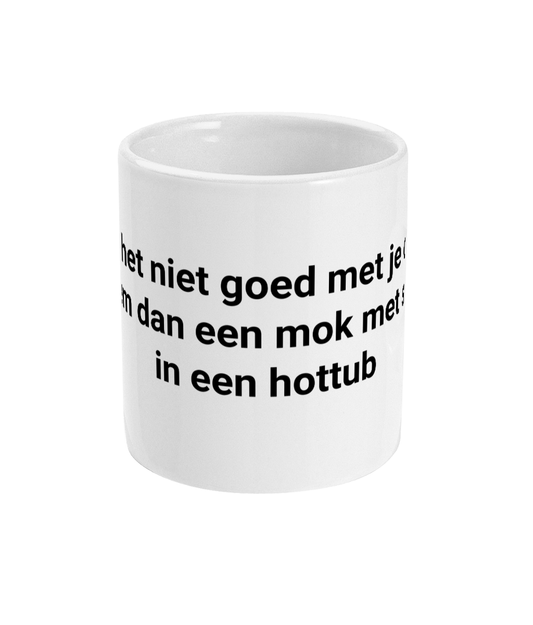 Gaat het niet goed met je club? Neem dan een mok met soep in een hottub