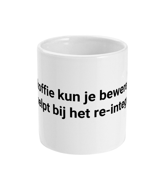 Van koffie kun je beweren dat het helpt bij het re-integreren