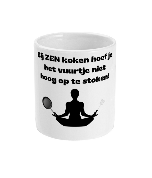 Bij ZEN koken hoef je het vuurtje niet hoog op te stoken!