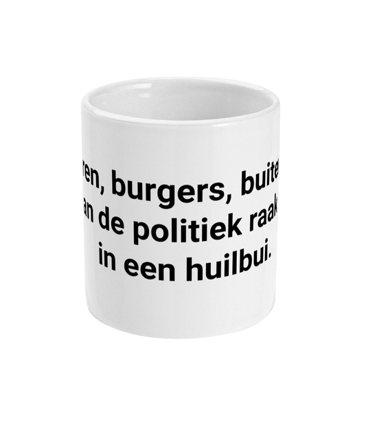 Boeren, burgers, buitenlui. Van de politiek raak ik in een huilbui.