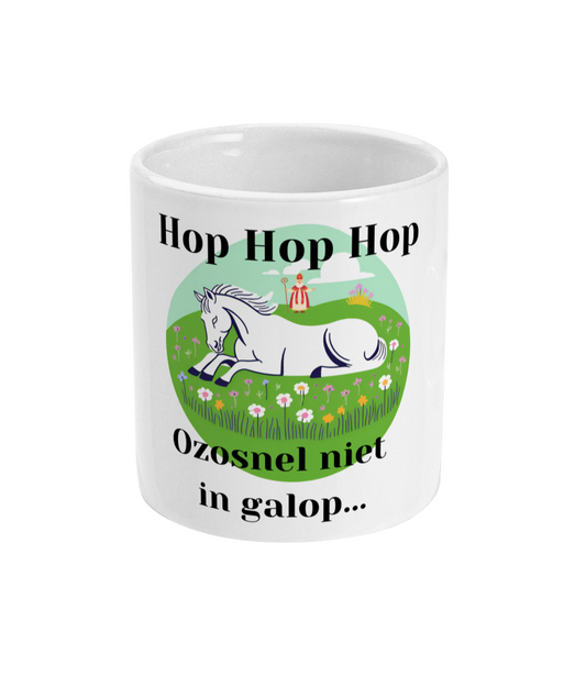 Hop Hop Hop. Ozosnel niet in galop...