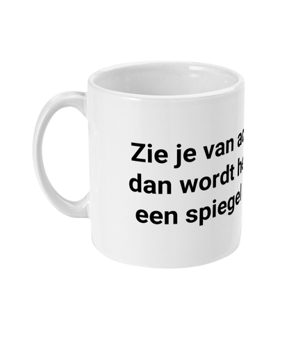 Zie je van achter niets dan wordt het tijd voor een spiegel op je fiets.