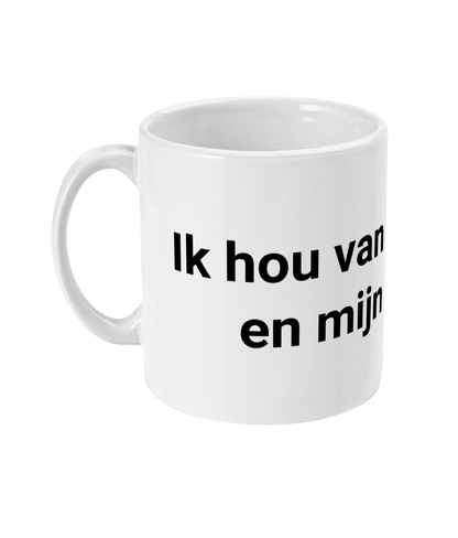 Ik hou van mijn werk en mijn salaris.