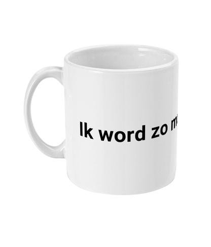 Ik word zo moe van jullie!